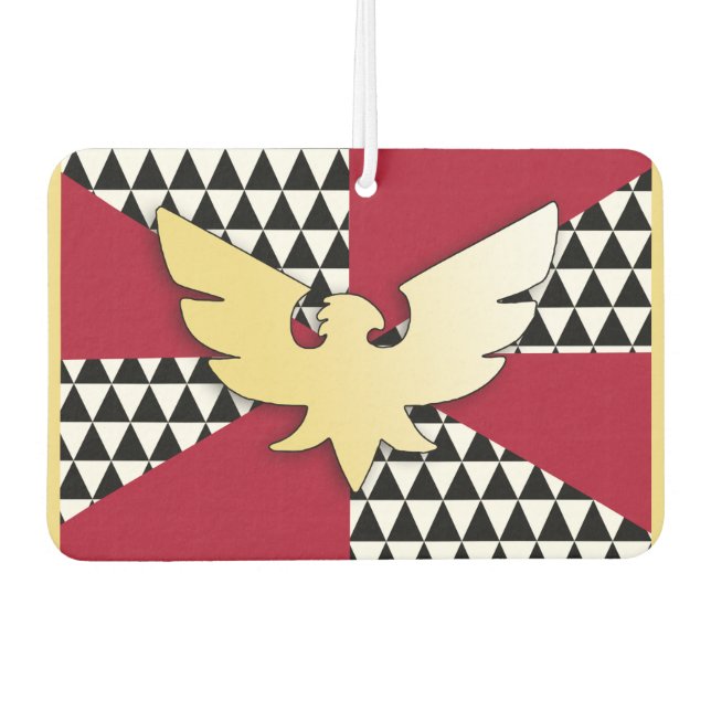 Drag Pride Flag Car Air Freshener (Front)