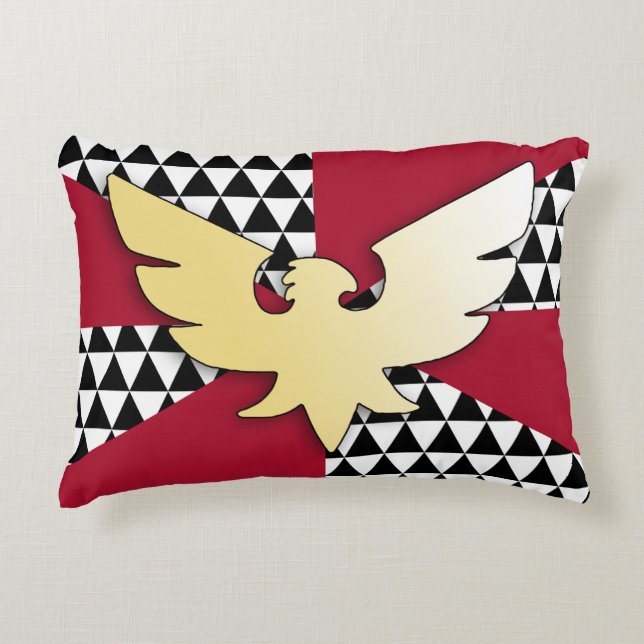 Drag Pride Flag Decorative Cushion (Front)
