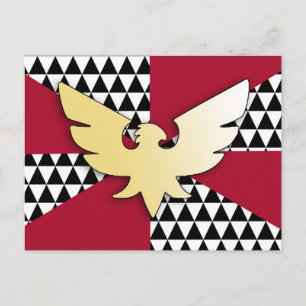 Drag Pride Flag Postcard