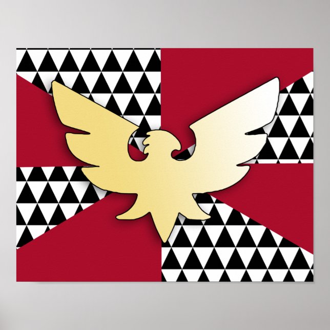 Drag Pride Flag Poster (Front)