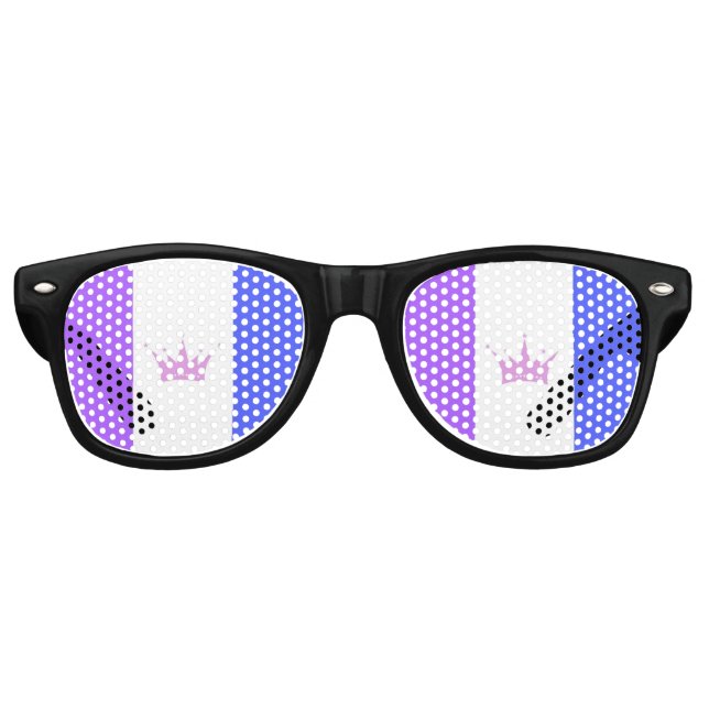 Drag Pride Flag Sunglasses (Front)
