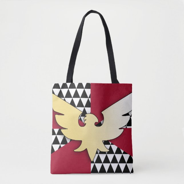Drag Pride Flag Tote Bag (Front)