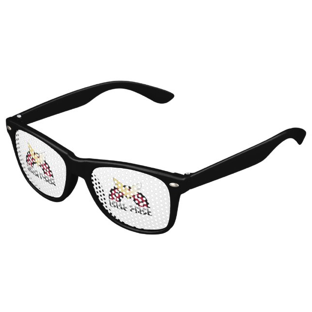 Drag Pride Kids Sunglasses (Angled)