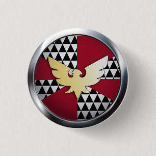 DRAG PRIDE MEDALLION 3 CM ROUND BADGE