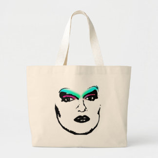 drag queen large tote bag