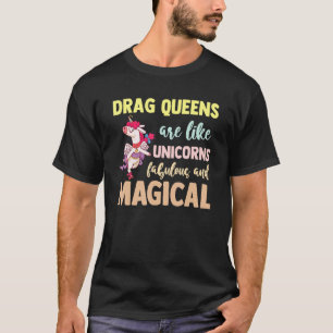 Drag Queen LGBTQ Pride Gay Rights Make Up Gender E T-Shirt