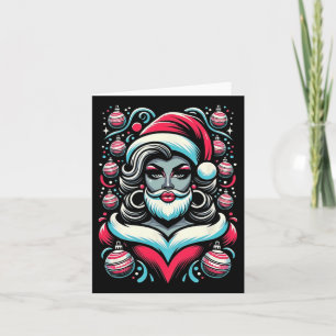 Drag Queen Santa Slay Christmas For Drag Race Show Card