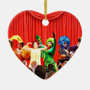 Drag Queens Ceramic Ornament
