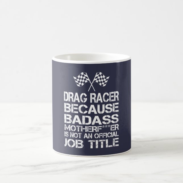 Drag Racer Coffee Mug (Center)