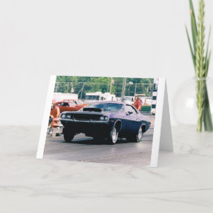 Drag Racing Holiday Card