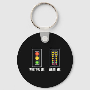 Drag Racing Key Ring