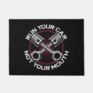 Drag Racing Race Car Vintage Run Your Car Not Your Doormat