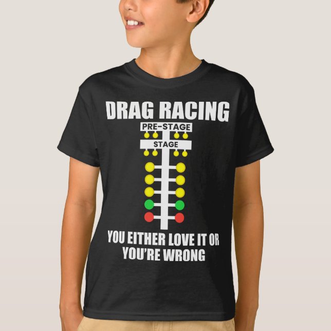 Drag Racing T-Shirt (Front)