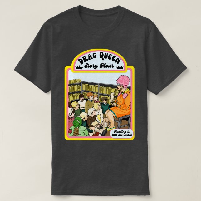 Drag Story Hour T-Shirt (Design Front)