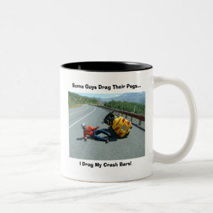 Dragging Pegs! Two-Tone Coffee Mug