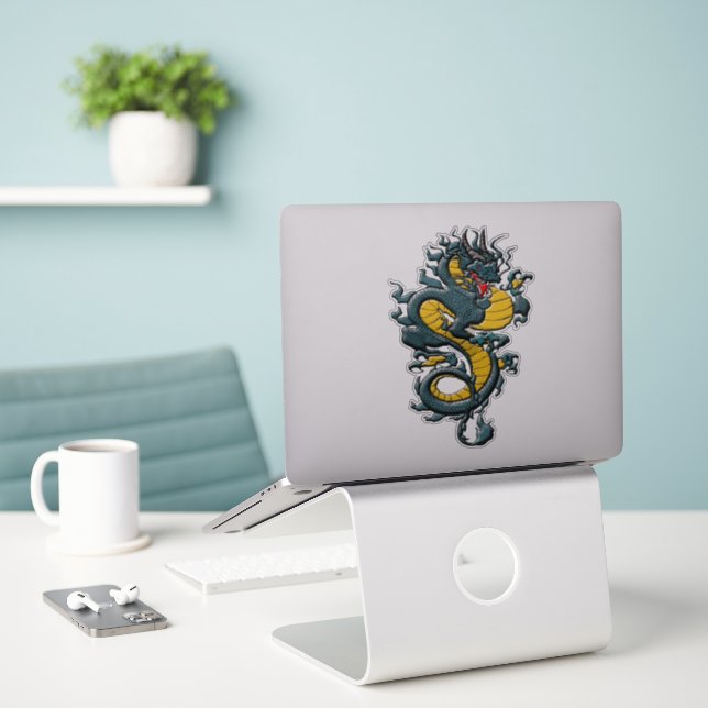 Dragon (Laptop On Desk)
