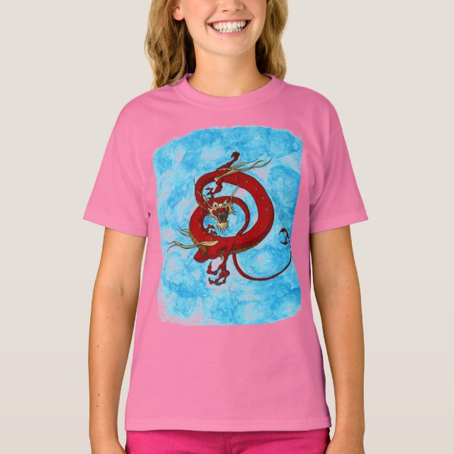 Dragon2 Kids T T-Shirt (Front)