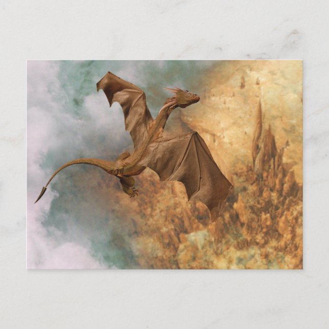 Dragon 01 Post Card (Front)