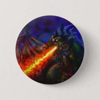 Dragon #1 6 cm round badge