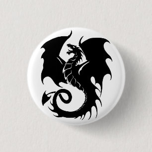 Dragon 3 Cm Round Badge