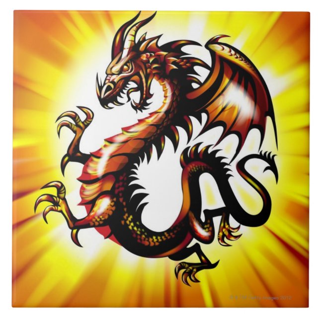 Dragon 3 tile (Front)