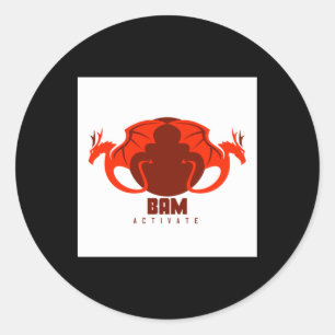 Dragon Activate Sticker