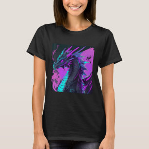 Dragon Aesthetic Style Japan Vaporwave 80s 90s T-Shirt