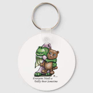 Dragon and Bear Colour Mug Key Ring