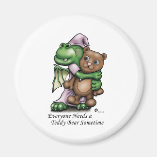 Dragon and Bear Frdige Mag Magnet