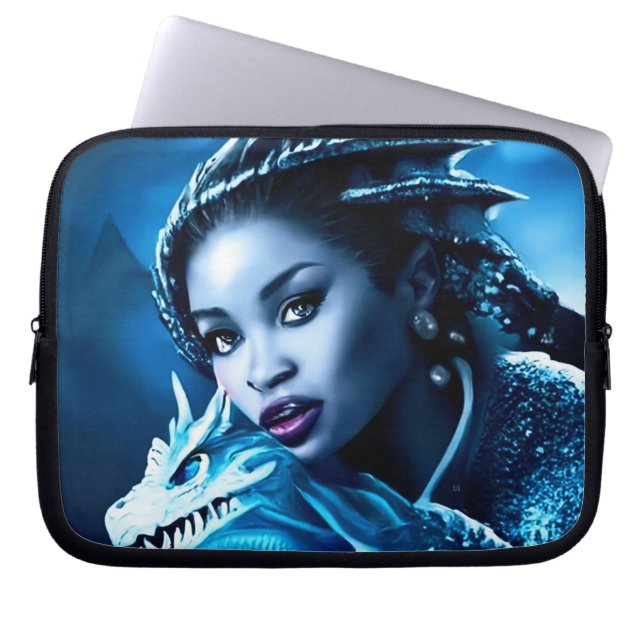 Dragon and His Queen- Electronics Bag (Front)