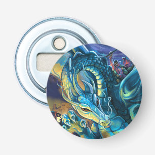 Dragon and Wizard Rider Bottle Opener