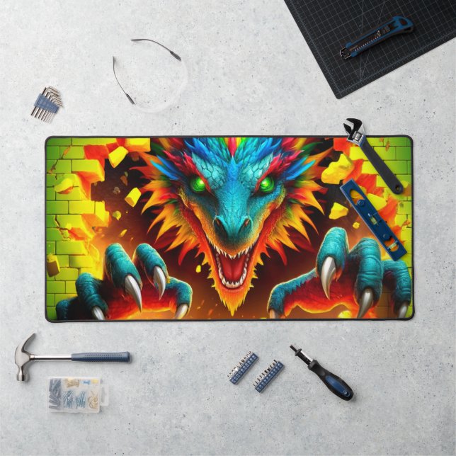 Dragon Art Desk Mat (Workstation)