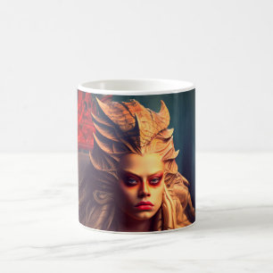 Dragon Art Lady Coffee Mug
