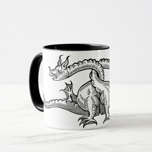 Dragon Art Mug (Front Left)