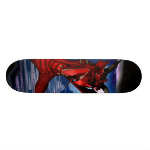 Dragon Attack 3D Fantasy Skateboard
