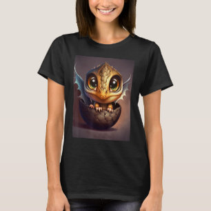 Dragon Baby Hatching From A Dragon Egg Magic Drag T-Shirt