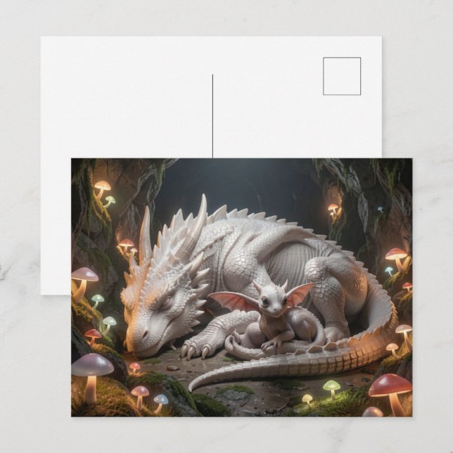 Dragon Baby Postcard (Front/Back)