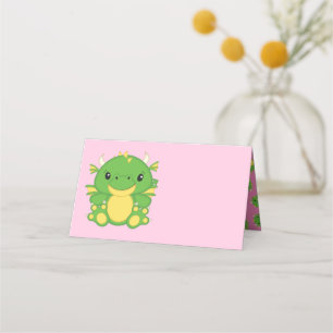 Dragon Baby Shower Place Card