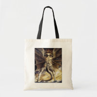 Dragon Bag: Great Red Dragon by William Blake