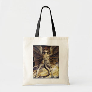 Dragon Bag: Great Red Dragon by William Blake Tote Bag