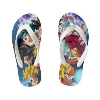 Dragon Ball Goku Kid’s Flip Flops – Anime Summer