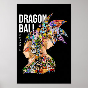 Dragon Ball Goku Vs Vegeta Poster