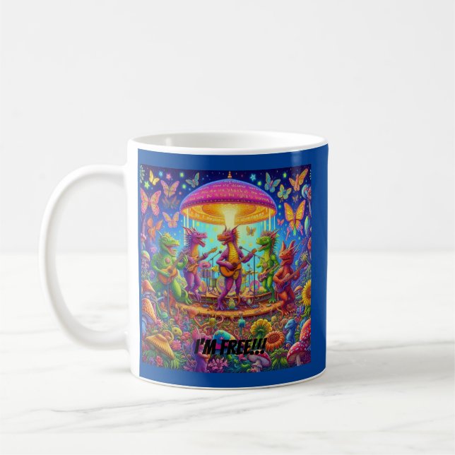 Dragon Band Jam Coffee Mug (Left)