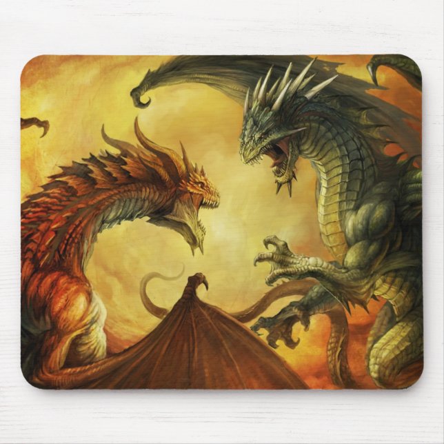 Dragon Battle, Mouse Pad (Front)