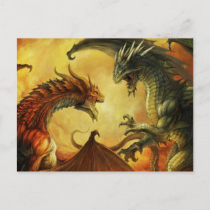 Dragon Battle, Post Card