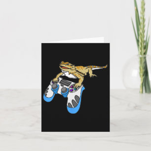 Dragon Bearded Dragons Lizard  Card