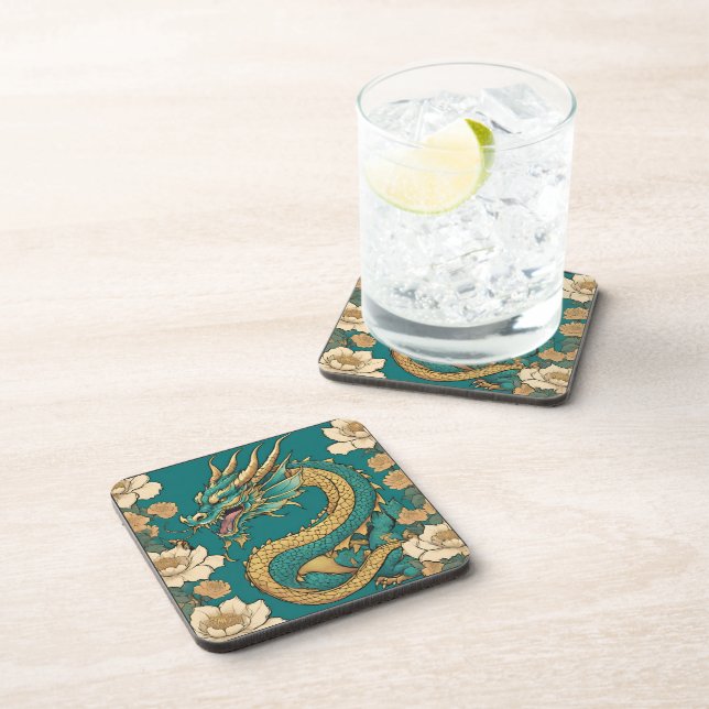 Dragon Beverage Coaster (Right Side)