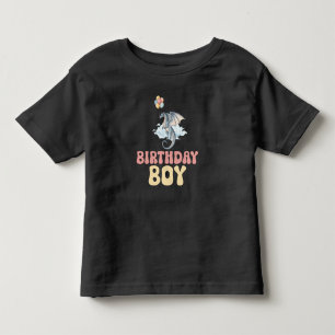 Dragon Birthday Boy Toddler T-Shirt