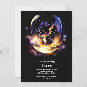Dragon Birthday Invitation