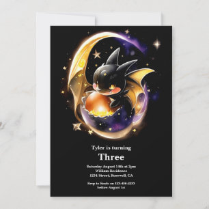 Dragon Birthday Invitation